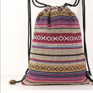 Hippie Hobo Drawstring NEW Backpack